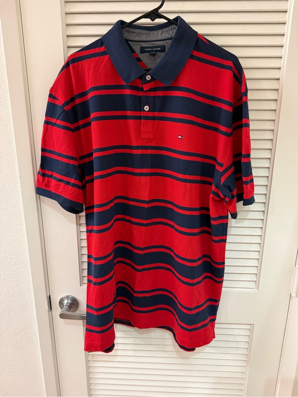 NEW Men’s Tommy Hilfiger Striped Polo (XXL)